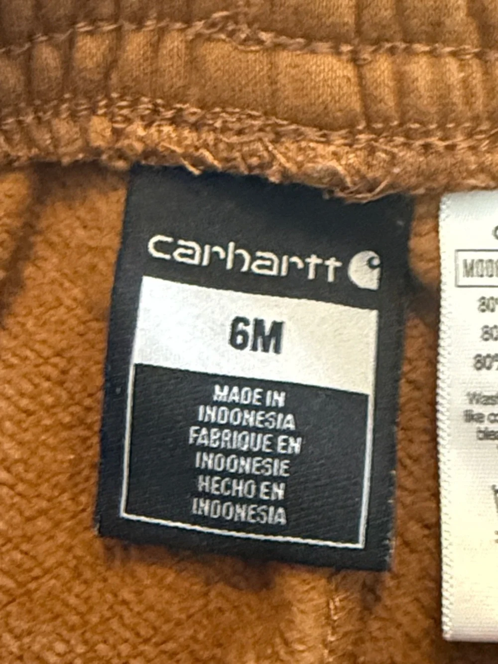 Carhartt Logo Sweatpants Jogger 6 Months - Picture 2 of 6